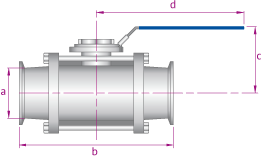 stainless steel ball valve diagram