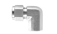 Stainless Steel Double Compression Female Elbow Fitting Exporter