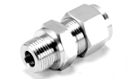 Stainless Steel Double Compression Male Connector Tube Metric ISO Parallel Thread Fitting Exporter