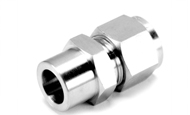 Stainless Steel Double Compression Male Pipe Weld Connector Fitting Exporter