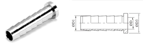 Stainless Steel Double Compression Tube Insert Fitting Exporter Manufacturer