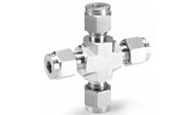Stainless Steel Double Compression Union Cross Fitting Exporter