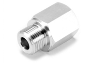 Stainless Steel Precision Pipe Adapter - NPT to BSPT Fittings Exporter Manufacturer