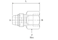 stainless steel nickel alloy male female adaptor medium pressure Systems Manufacturer