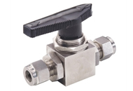stainless steel nickel alloy monel hastelloy 2 way ball valves tube end Manufacturer